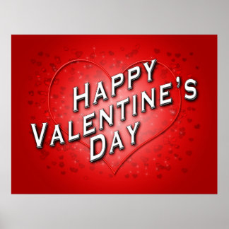 Póster Día de San Valentín