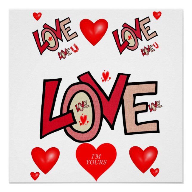 Póster Día de San Valentín (Anverso)
