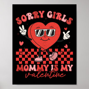 Póster Día de San Valentín Chicos Niños Lo Siento Chicas