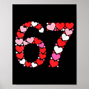 Póster Día de San Valentín para mujeres 67 Meme lleno de