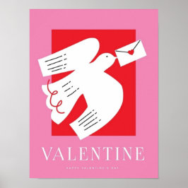Póster Día de San Valentín  Sé Mío Día de San Valentín 