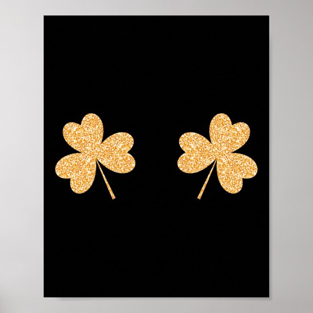 Póster Día de Santo Patrón Día de Shamrock Día S 9 (Frente)