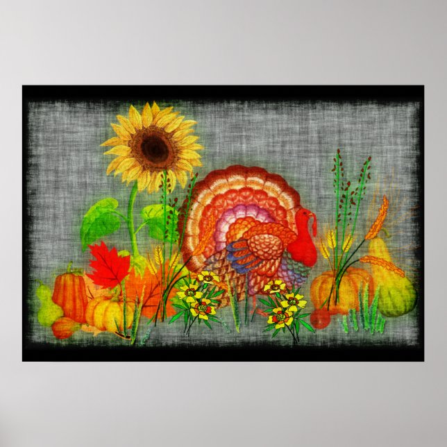 Póster Día de Turquía (Frente)