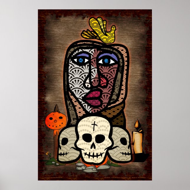 Póster Día Del Altar Muerto (Frente)