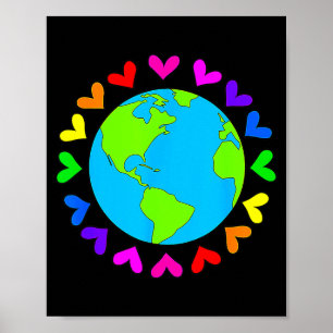 Póster Día del Amor a la Tierra 2022 Activista del Medio 