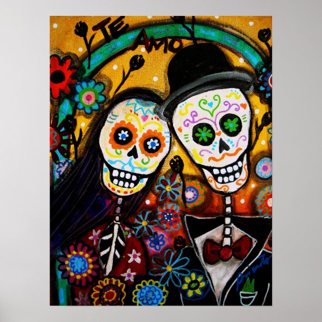 PÓSTER DÍA DEL BODA MUERTO (Frente)