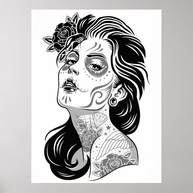 Póster Día del chica muerto poster (Frente)