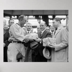 Póster Día del Cobb de Ty: 1924