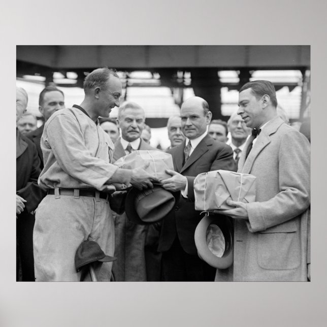 Póster Día del Cobb de Ty: 1924 (Frente)