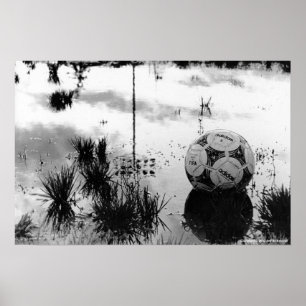Póster Día del fútbol perfecto