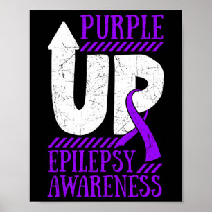 Póster Día del Guerrero de la Epilepsia Cinta Epiléptica