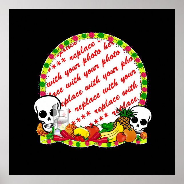 Póster Día del marco fotográfico muerto (Frente)