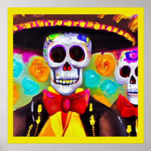 Póster Día del Muerto 2