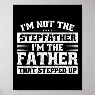 Póster Día del Padre de los Hombres Soy el Padre que subi