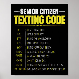 Póster Día del padre del código de texto para adultos may