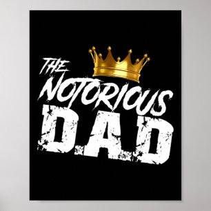Póster Día del padre del hip hop divertido en la escuela