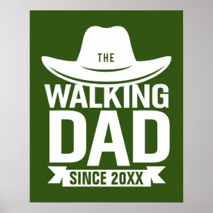 Póster Día del Padre - El papá que camina desde...