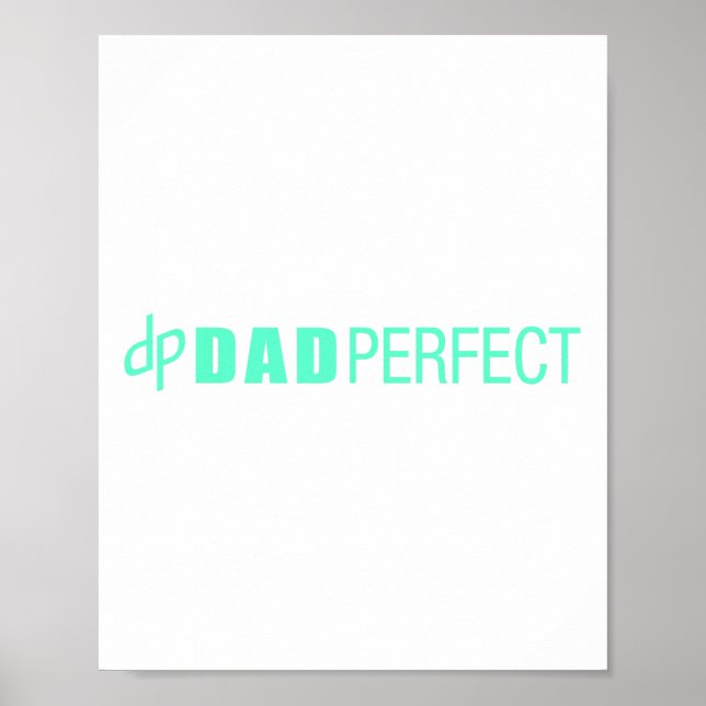 Póster Día del Padre Perfecto (Frente)
