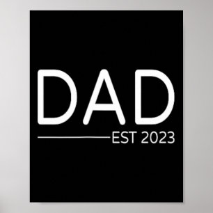 Póster Día Del Padre Primero Padres Promocionado A Papi