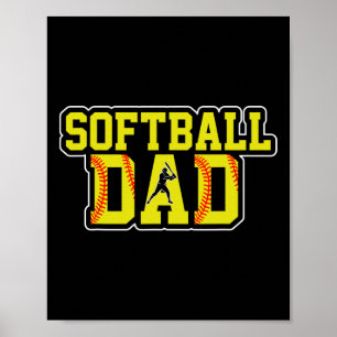 Póster Día del Padre Retro Softll Día del Juego del Padre