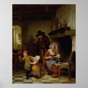 Póster Día del Panqueque, 1845