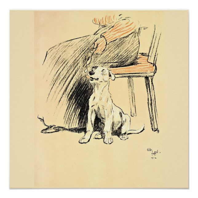 Póster Día del Perro Pl 12 (1902) Cecil Charles Windsor (Anverso)