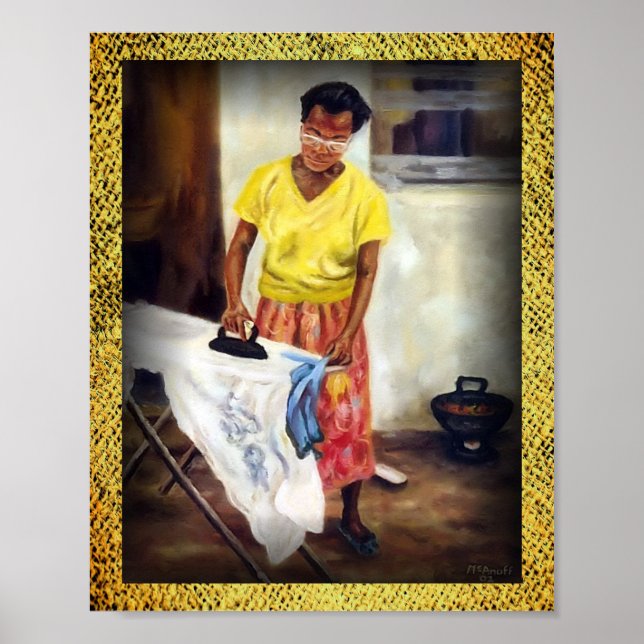 Póster 'Día del Planchado' (Frente)