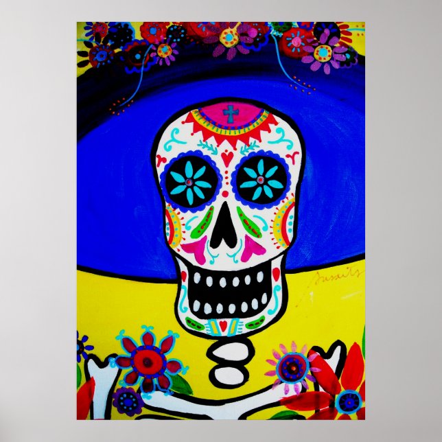 PÓSTER DÍA DEL POSTER MUERTO (Frente)