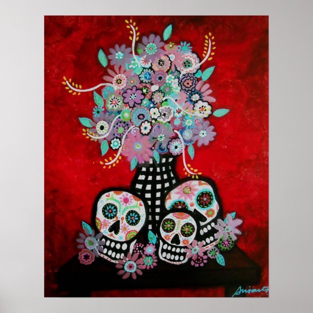 PÓSTER DÍA DEL POSTER MUERTO (Frente)