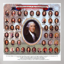 Póster Día del Presidente - Festividad más extraña