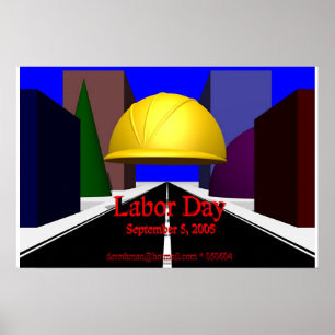 Póster Día del Trabajo (impresión)