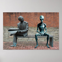 Póster Día del visitante alienígena 1.