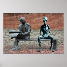 Póster Día del visitante alienígena 1.