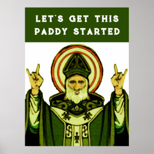 Póster Día divertido de San Patricio