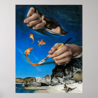 Póster Día en la playa