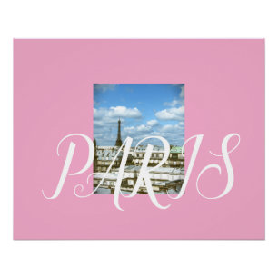 Póster Día en París