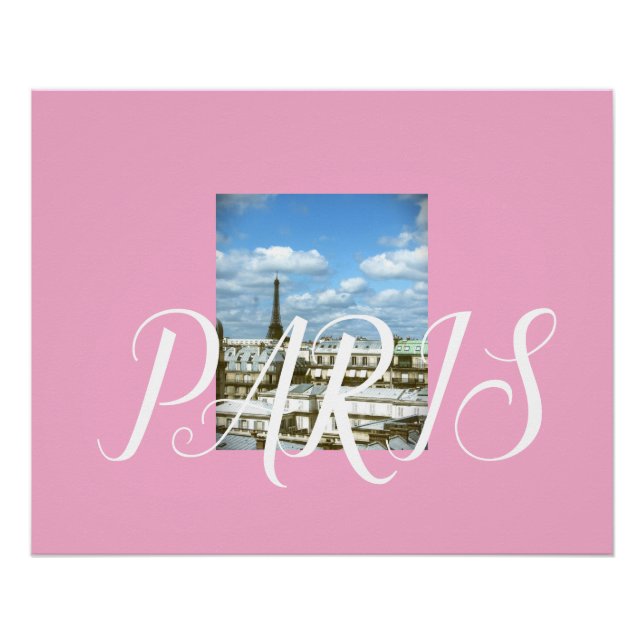 Póster Día en París  (Anverso)