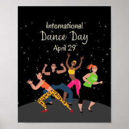 Póster Día Internacional de la Danza | Día Mundial de la 