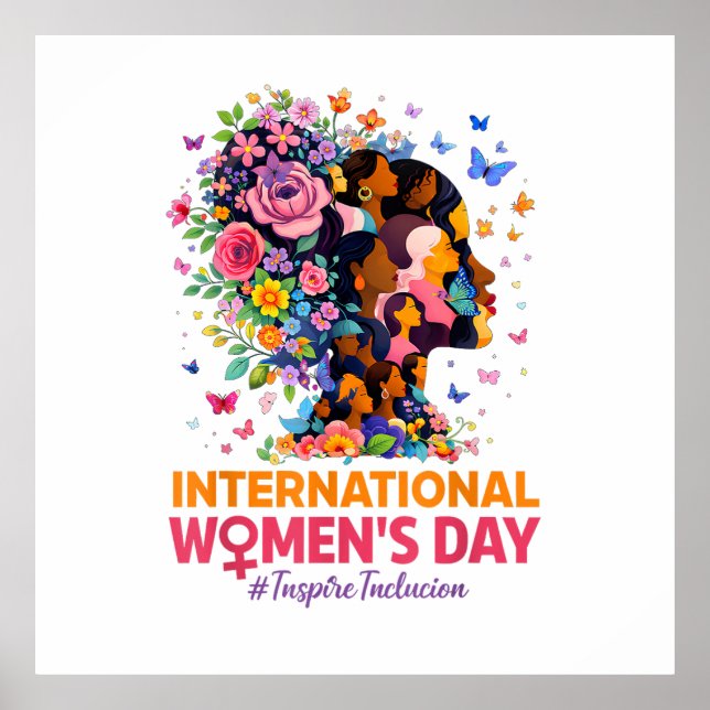 Póster Día Internacional de la Mujer (Frente)