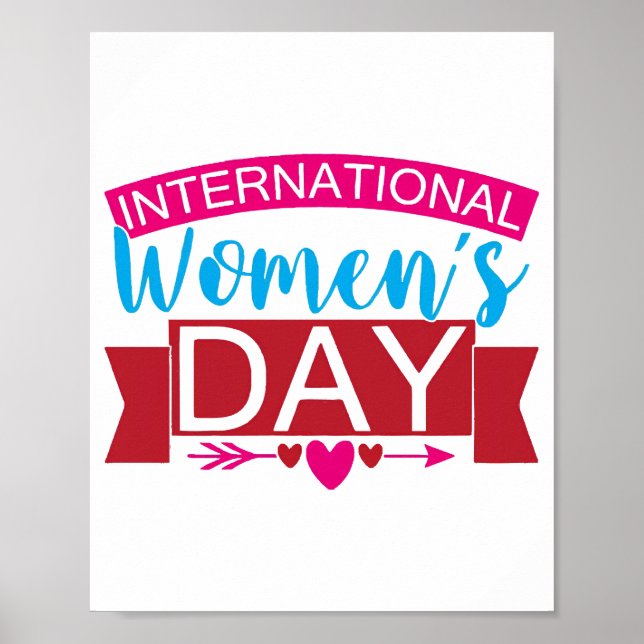 Póster Día Internacional de la Mujer (Frente)