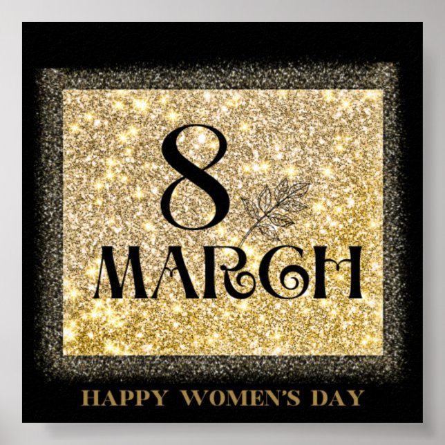 Póster Día Internacional de la Mujer 2025: Celebrar Femin (Frente)