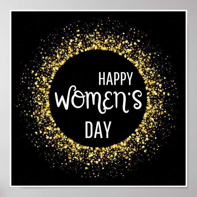 Póster Día Internacional de la Mujer 2025: Celebrar Femin (Frente)