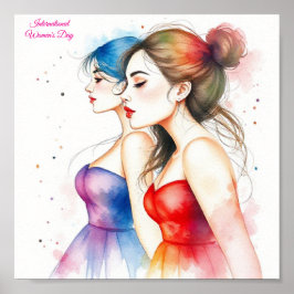 Póster Día Internacional de la Mujer 8 de marzo