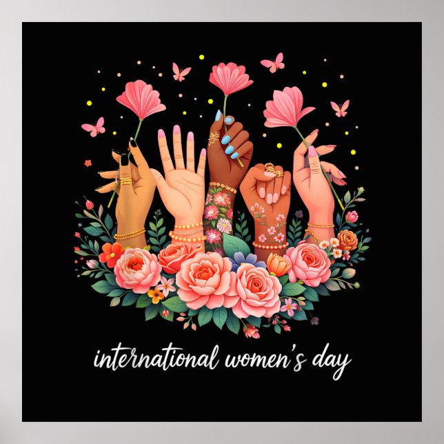 Póster Día Internacional de la Mujer 8 marzo 2026 (Frente)