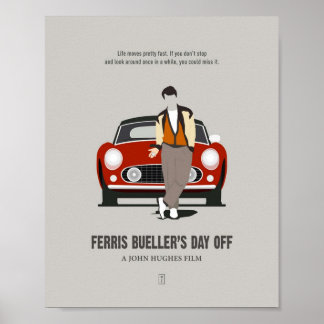 Póster Día libre de los Ferris Buellers