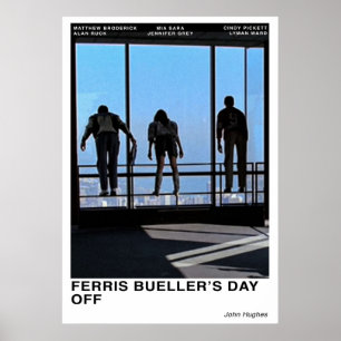 Póster Día libre de los Ferris Buellers