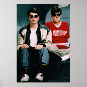 Póster Día libre de los vendedores de Ferris y Cameron e