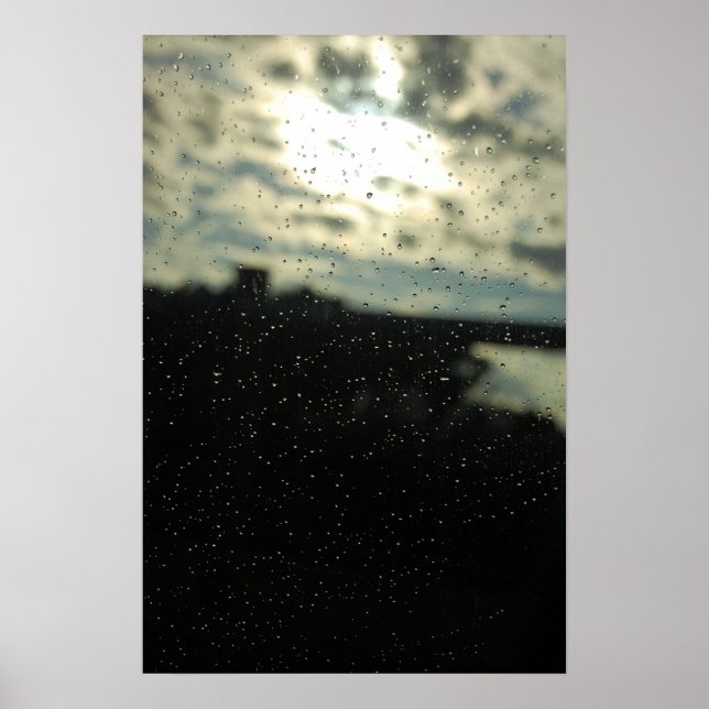 Póster Día lluvioso (Frente)