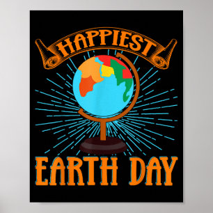 Póster Día más feliz de la Tierra