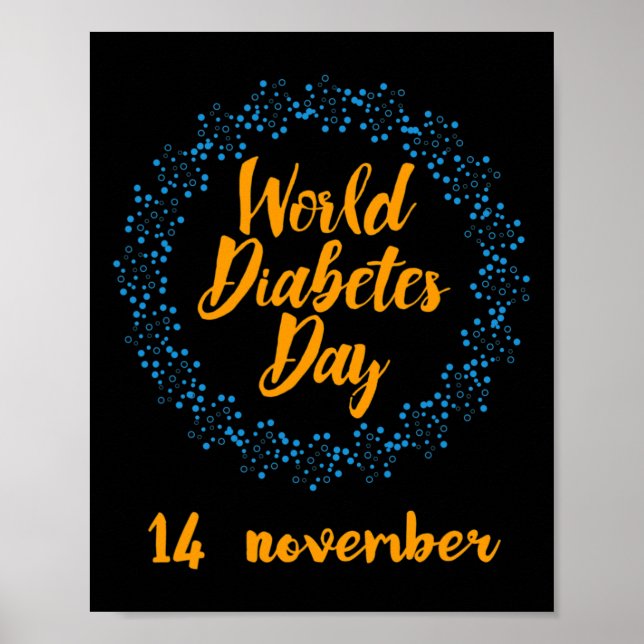 Póster Día Mundial de la Diabetes (Frente)